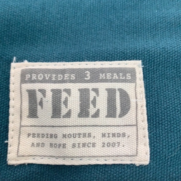 FEED Projects Canvas Market Tote New - Picture 3 of 8
